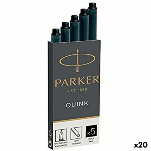 Blækrefill til pen Parker Quink (20 enheder)
