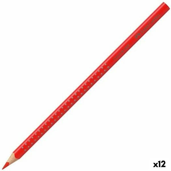 Akvarellpennor Faber-Castell Starkt scharlakansrött (12 antal)