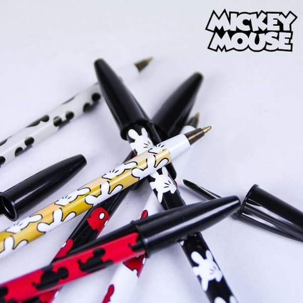 Sæt med Kuglepenne Mickey Mouse CRD-2100002747 (6 pcs) Multifarvet