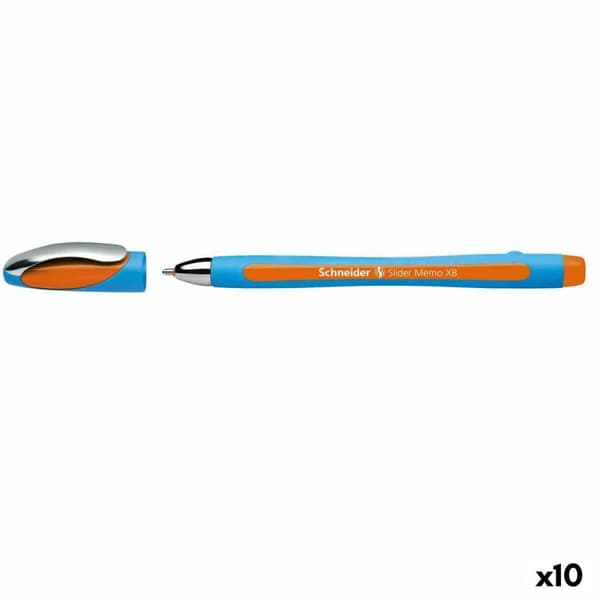 Kuglepen Schneider Slider Memo Orange (10 enheder)