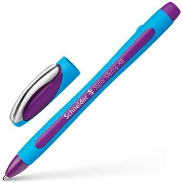 Kuglepen Schneider Slider Memo XB Violet (10 enheder)