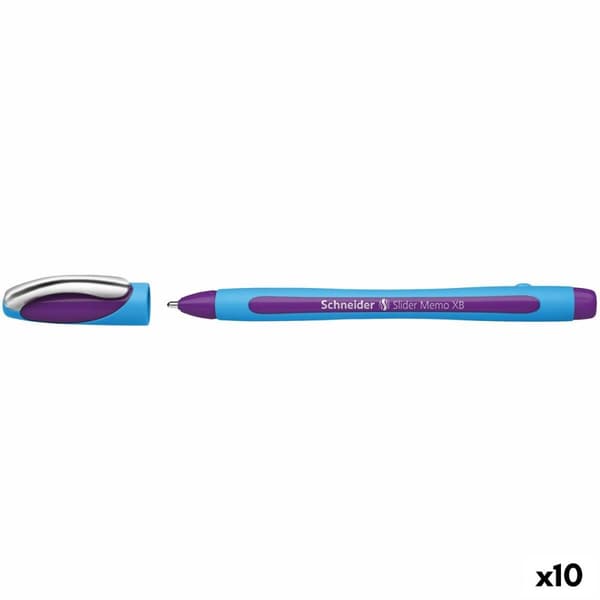 Kuglepen Schneider Slider Memo XB Violet (10 enheder)