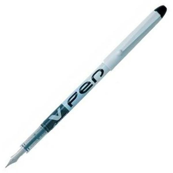 Kalligrafi pen Pilot V Pen Engangsbrug 0,4 mm Sort 12 enheder
