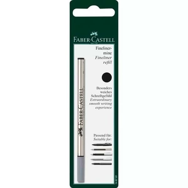 Udskiftninger Faber-Castell Kuglepen Sort (5 enheder)