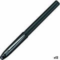 Miniatyrbillede 1 af 2: Kuglepen Roller Uni-Ball Grip Micro UB-245 Sort 0,5 mm (12 enheder)