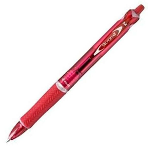 Kuglepen Pilot Acroball Rød 0,4 mm (10 enheder)