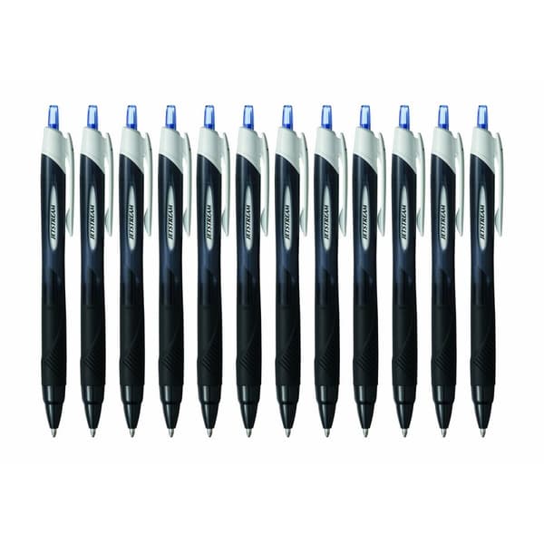 Pen med flydende blæk Uni-Ball Rollerball Jestsream Sport SXN-150 Blå 1 mm (12 Dele)