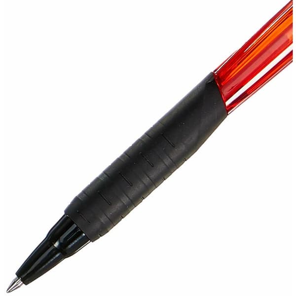 Pen med flydende blæk Uni-Ball Rollerball Jestsream SXN-101 Rød (12 Dele)
