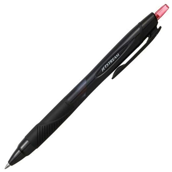 Pen med flydende blæk Uni-Ball Rollerball Jestsream SXN-157S Rød (12 Dele)