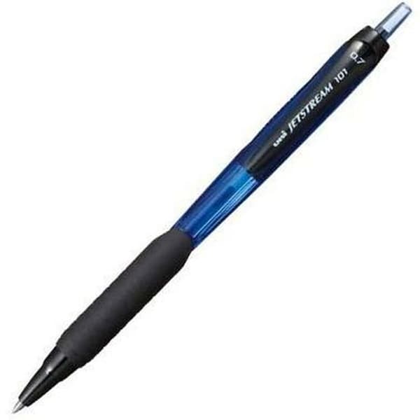 Pen med flydende blæk Uni-Ball Rollerball Jestsream SXN-101 Blå (12 Dele)