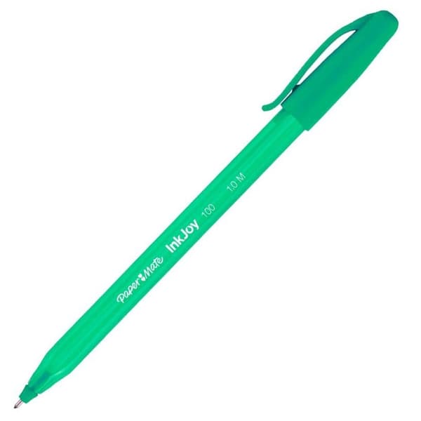 Kuglepen Paper Mate Inkjoy 50 Dele Grøn 1 mm (20 enheder)