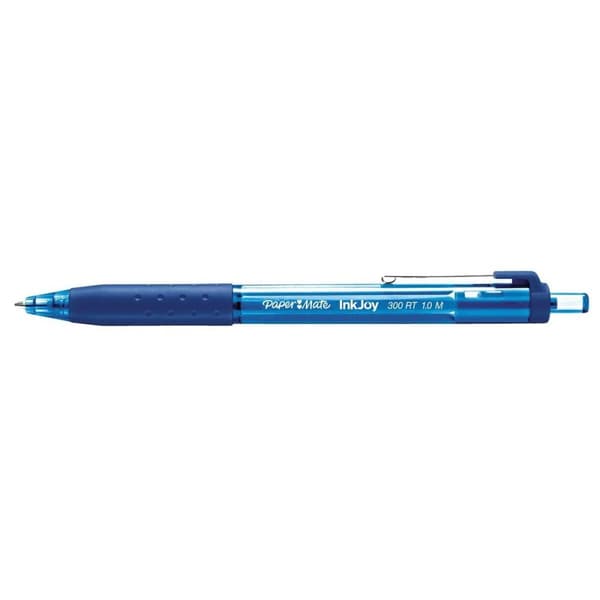 Kuglepen Paper Mate INKJOY 300RT Blå 1 mm (12 enheder)