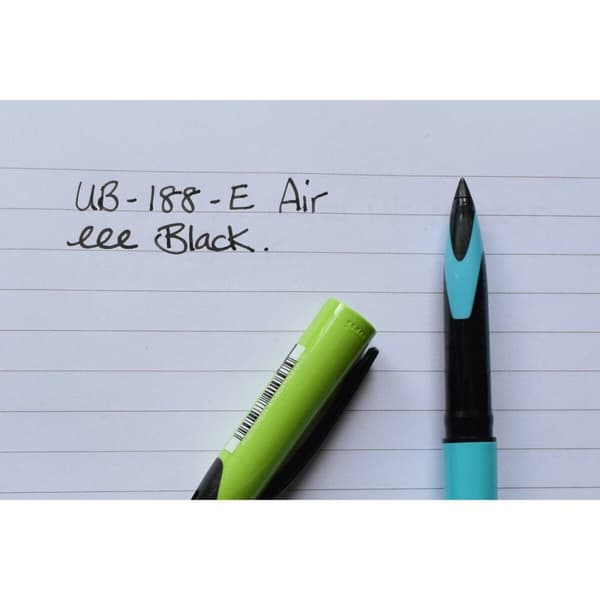 Pen med flydende blæk Uni-Ball Air Micro UBA-188E-M Himmelblå 0,5 mm (12 Dele)