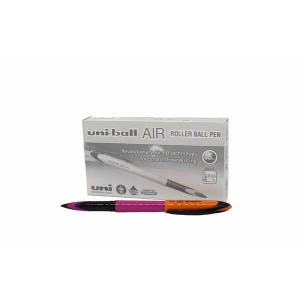 Pen med flydende blæk Uni-Ball Air Micro UBA-188E-M Pink 0,5 mm (12 Dele)