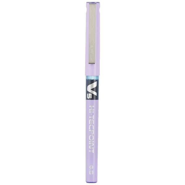 Pen med flydende blæk Pilot V-5 Hi-Tecpoint Violet 0,3 mm (12 enheder)
