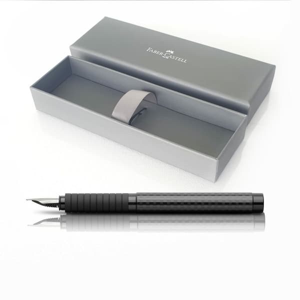 Kalligrafi pen Faber-Castell Essentio F Charcoal Sort
