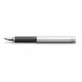 Miniatyrbillede 2 af 4: Kalligrafi pen Faber-Castell Essentio F Mat overflade Sølvfarvet