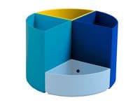 Pennställ EXACOMPTA BeeBlue sort. färg