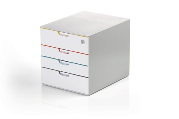 Blankettbox DURABLE Varicolor 4 Safe vit