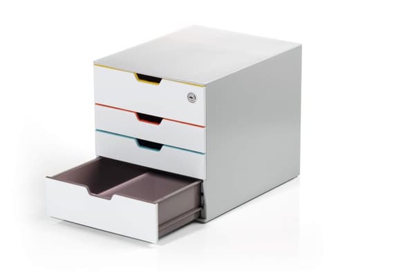 Blankettbox DURABLE Varicolor 4 Safe vit