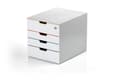 Miniatyrbild 1 av 3: Blankettbox DURABLE Varicolor 4 Safe vit