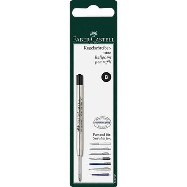 Ersättningsprodukter Faber-Castell Penna Svart (5 antal)
