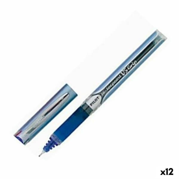 Penna Roller Pilot V5 Grip Blå 0,3 mm (12 antal)