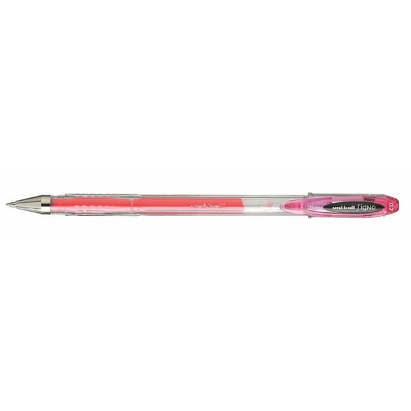 Penna för flytande bläck Uni-Ball Signo UM-120 0,7 mm Rosa (12 Delar)