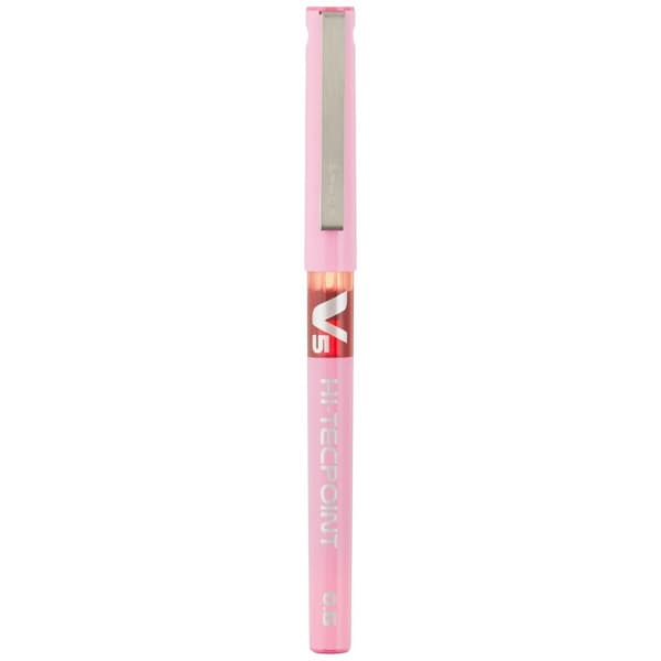 Penna för flytande bläck Pilot V-5 Hi-Tecpoint Rosa 0,3 mm (12 antal)