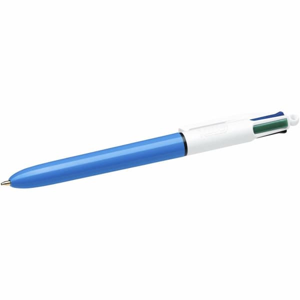 Penna Bic Original 4 färger Laddningsbar 0,32 mm 12 Delar