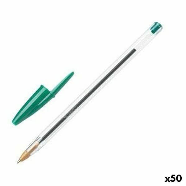 Penna Bic Cristal Original Grön 0,32 mm (50 antal)