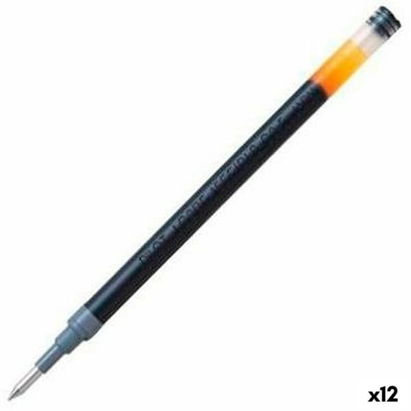 Refill för kulspetspenna Pilot G2 0,4 mm Svart (12 antal)