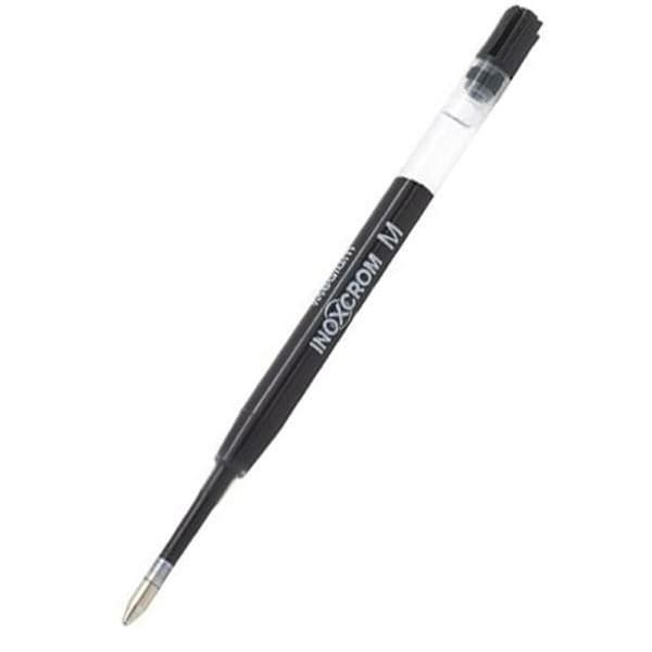 Refill til kuglepen Inoxcrom M Sort 1 mm (25 enheder)