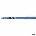 Miniatyrbillede 1 af 3: Pen med flydende blæk Pilot V-5 Blå 0,3 mm (12 enheder)