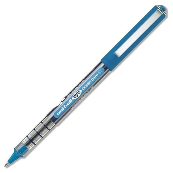 Penna för flytande bläck Uni-Ball Eye Ocean Care Blå 0,7 mm (12 antal)