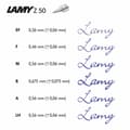 Pikkukuva 5 / 5: Kalligrafiakynä Lamy Safari M Vaaleanpunainen