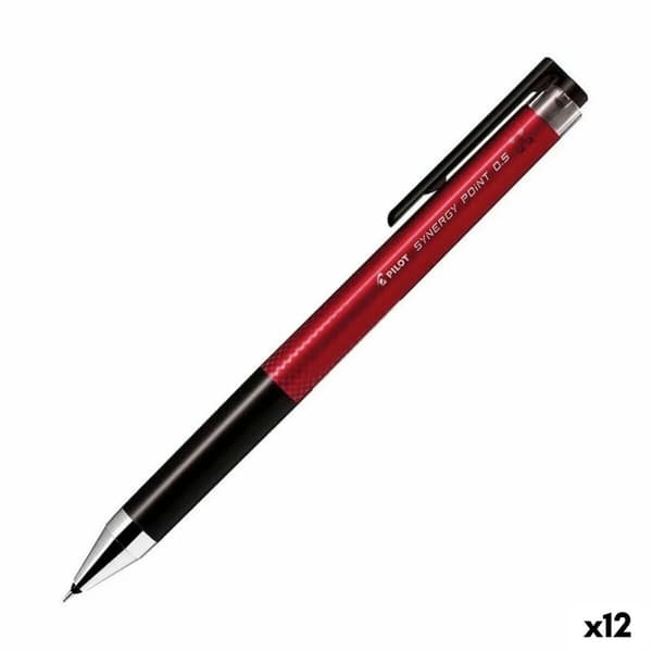 Gelpenna Pilot Synergy Point Röd 0,5 mm (12 antal)