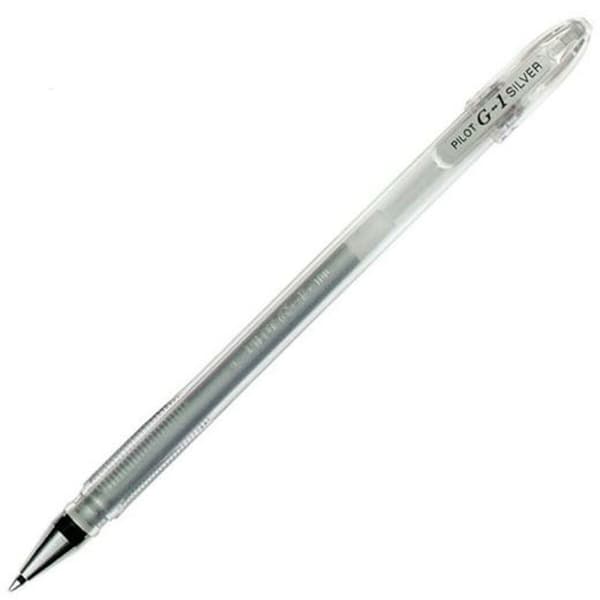 Penna Roller Pilot G-1 Silvrig 0,4 mm (12 antal)
