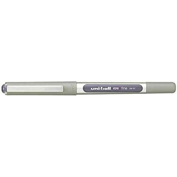 Pen med flydende blæk Uni-Ball Rollerball Eye Fine UB-157 Violet 0,7 mm (12 Dele)