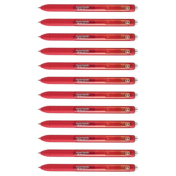Gel kuglepen Paper Mate InkJoy Gel Rød 12 enheder
