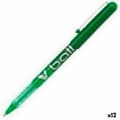 Miniatyrbillede 1 af 2: Pen med flydende blæk Pilot BL-VB-5 Grøn 0,3 mm (12 enheder)