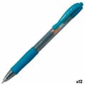 Miniatyrbillede 1 af 2: Gel kuglepen Pilot G-2 Blå Turkisblå 0,4 mm (12 enheder)