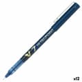 Miniatyrbillede 1 af 5: Pen med flydende blæk Pilot V-7 Hi-Tecpoint Blå 0,5 mm (12 enheder)
