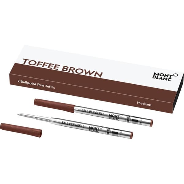 Refill til kuglepen Montblanc 125957 Brun 2 enheder