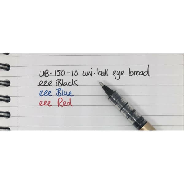 Flytende blekkpenn Uni-Ball UB-150-10 Blå 1 mm (12 Deler)