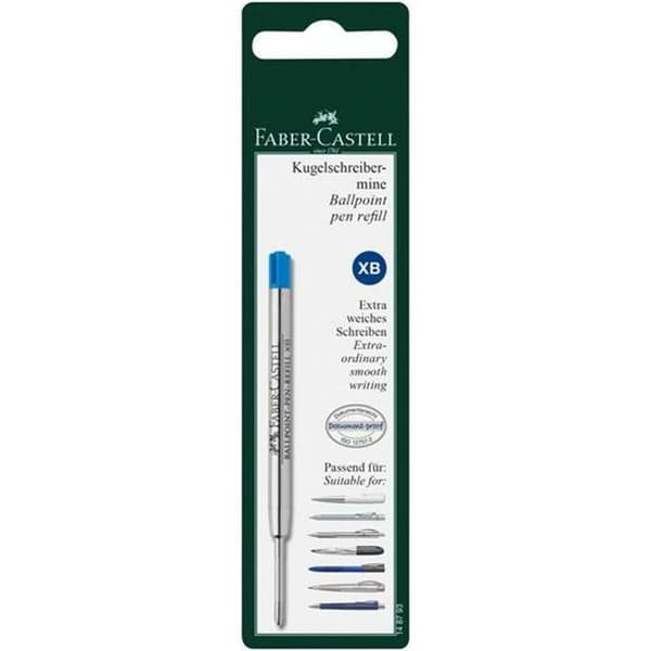 Erstatninger Faber-Castell Kulepenn 0,6 mm Blå (5 enheter)