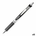Miniatyrbilde 1 av 3: Gelepenn Pentel Energel XM Klick 0.7 Svart 12 Deler