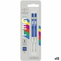 Miniatyrbilde 1 av 2: Blekk for penn Parker Jotter 2 Deler Blå (12 enheter)
