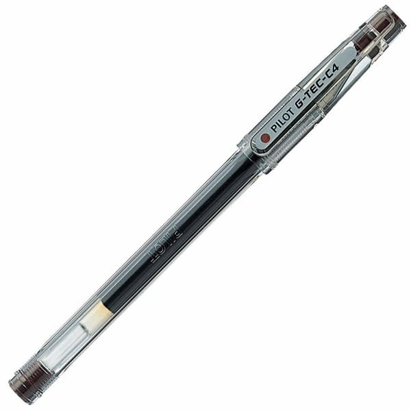 Gelepenn Pilot G-TEC C4 Brun 0,2 mm (12 enheter)