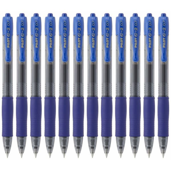 Gelepenn Pilot BL-G2-7 Blå 12 enheter